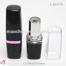 Empty shiny lipstick tube